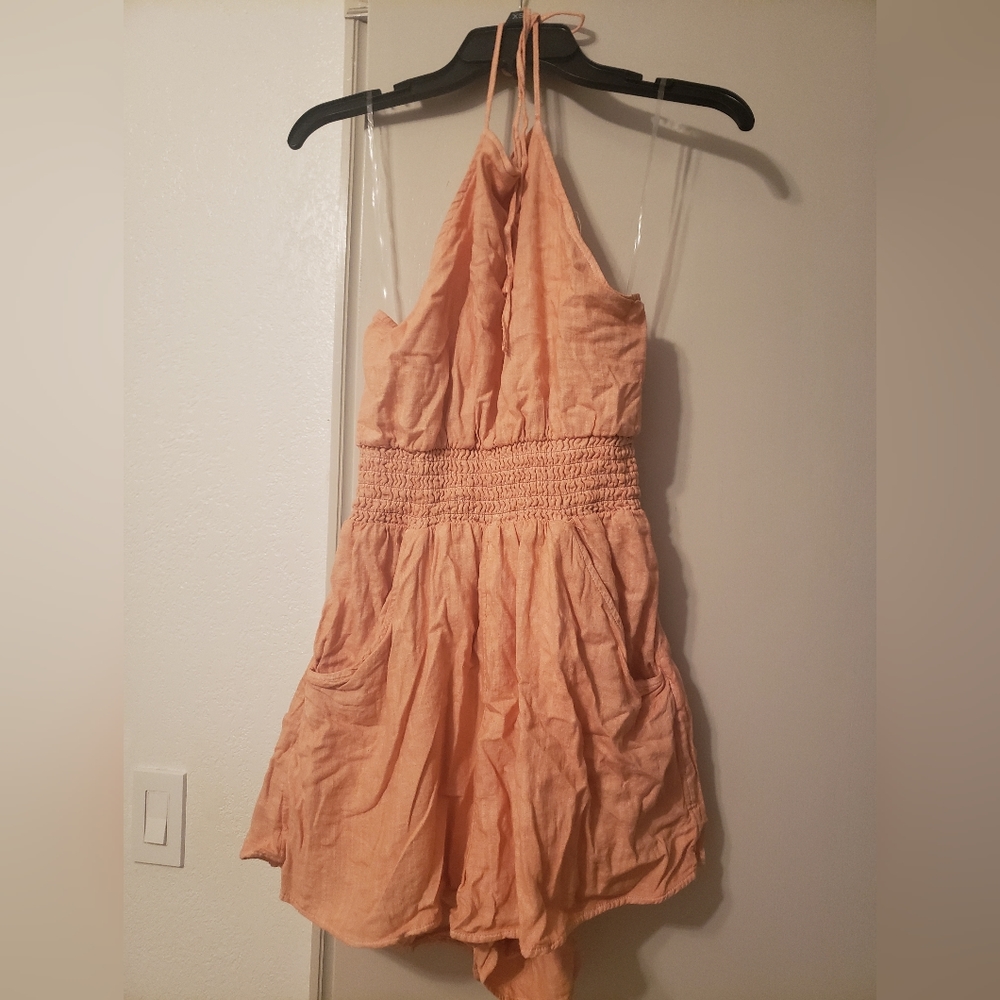 Light orange romper